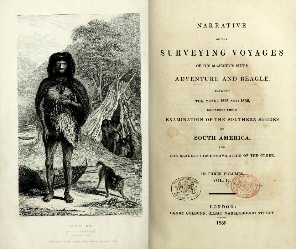 Narrative of the Surveying Voyages, Volume II title page